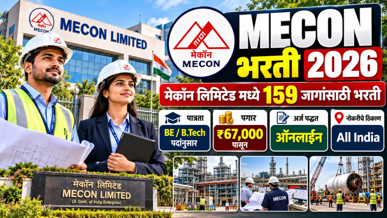 MECON Bharti 2026