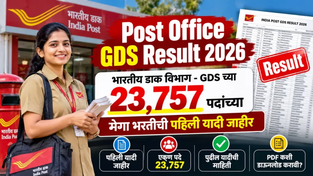 Post Office GDS Result 2026
